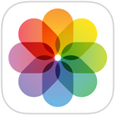 Icône Photos iOS