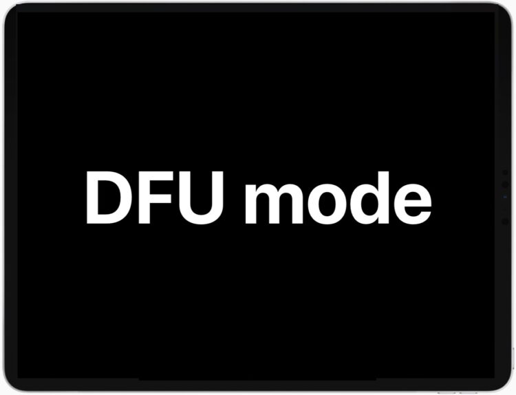 Comment entrer en mode DFU sur l'iPad Pro (2018 et au-delà)