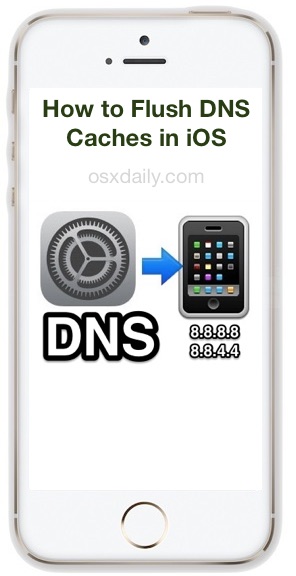 Comment vider le cache DNS sur iPhone et iPad