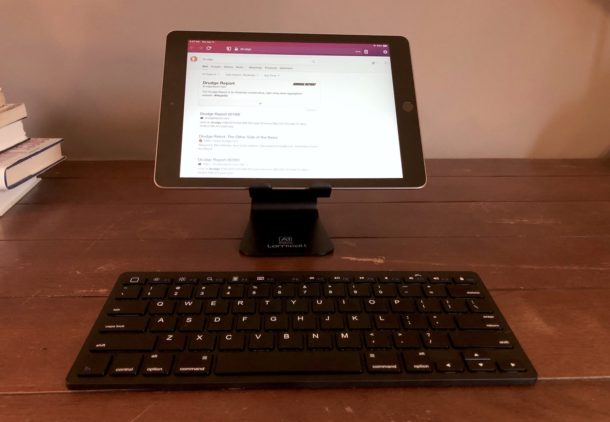 iPad avec clavier Bluetooth