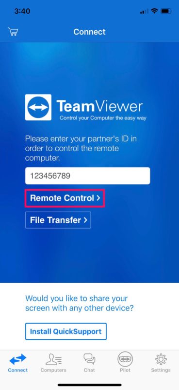 Comment contrôler à distance le PC Windows avec TeamViewer sur iPhone