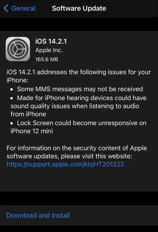 Installer les mises à jour iOS disponibles