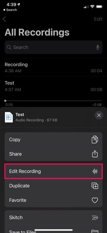 Comment supprimer le bruit de fond des enregistrements vocaux sur iPhone