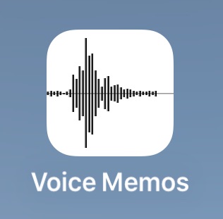 Application de mémos vocaux sur iPhone