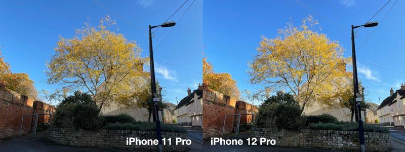 iPhone 12 Pro examen: Comparaison de photos