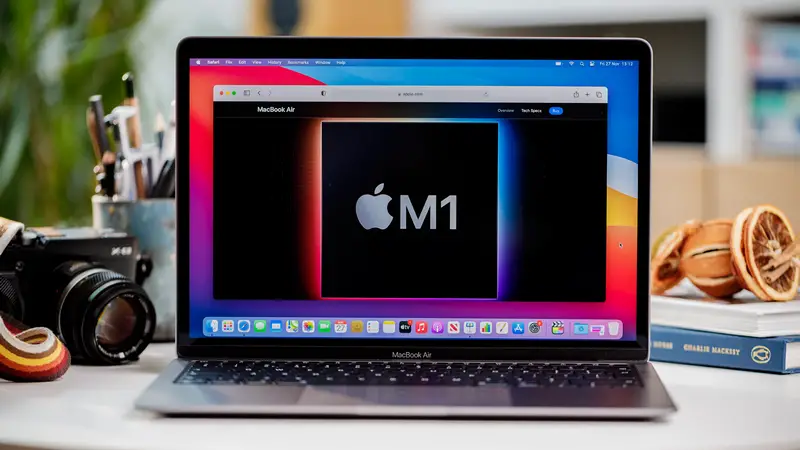 meilleur mac pour la retouche photo: MacBook Air M1