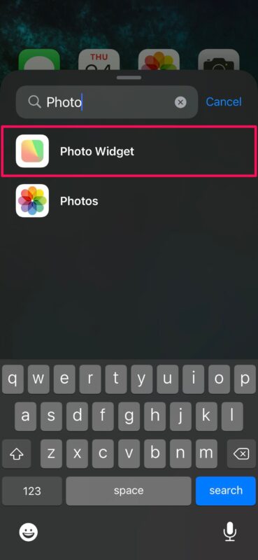 Comment personnaliser le widget Photos sur iPhone