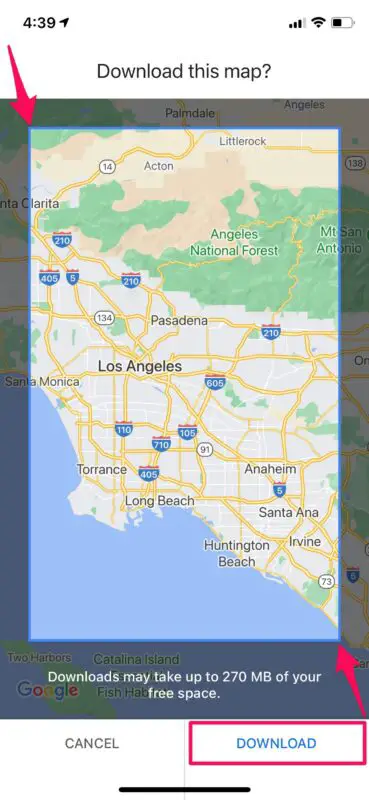 Comment télécharger des cartes hors ligne dans Google Maps pour iPhone