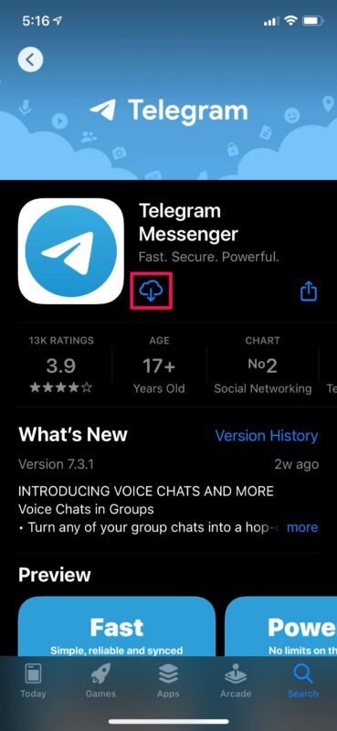 Comment utiliser Telegram sur iPhone