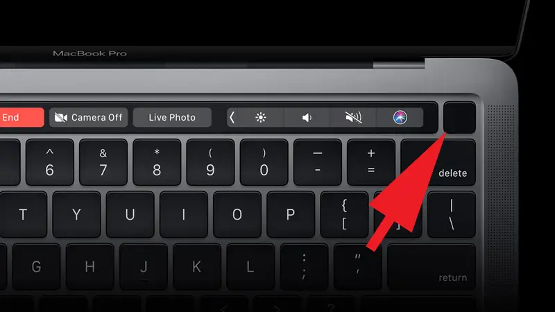 Comment utiliser Touch ID sur Mac: Capteur