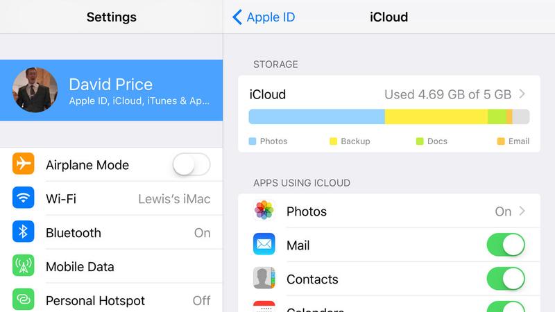 Comment changer d’iPhone et transférer vos données : iCloud