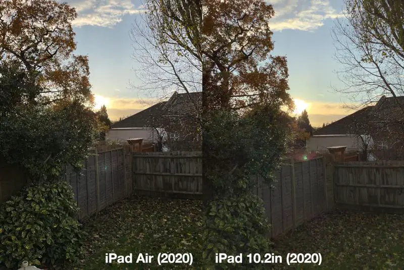 iPad Air (2020) examen: Smart HDR comparaison photo