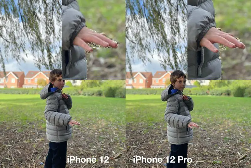 iPhone 12 examen: Portrait Mode comparaison photo