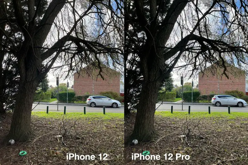 iPhone 12 examen: Smart HDR 3 comparaison photo