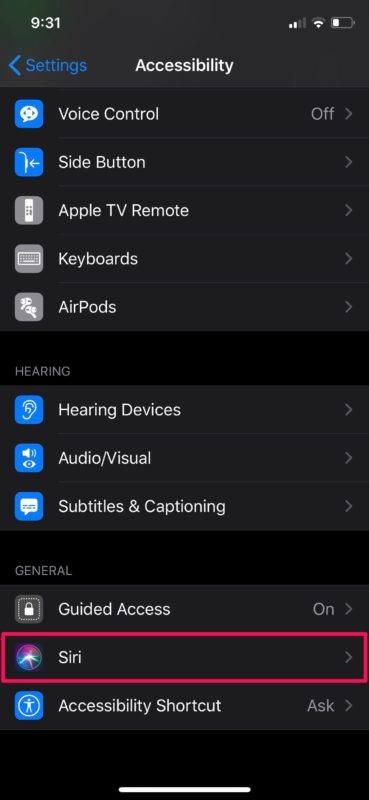 Comment faire en sorte que Siri réponde à la voix même si l'écran de l'iPhone est couvert