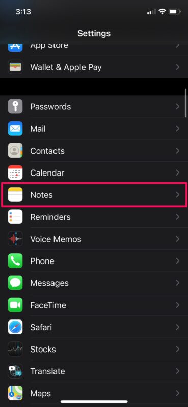 Comment changer l'arrière-plan d'une note sur iPhone et iPad
