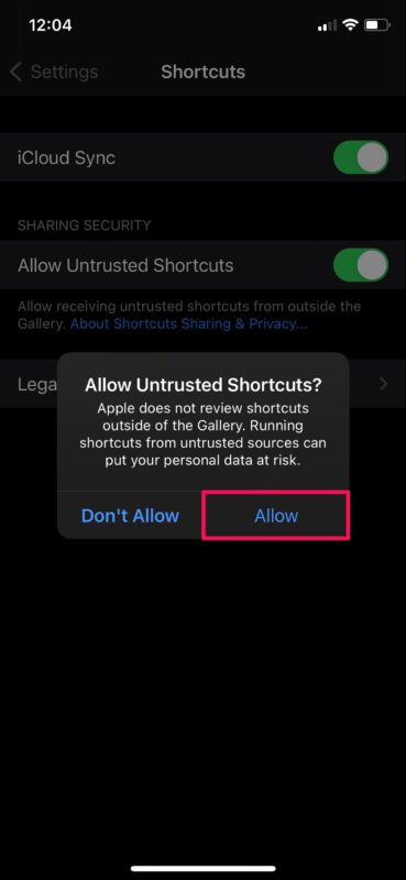 Comment installer des raccourcis tiers sur iPhone et iPad