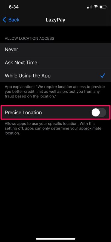 Comment utiliser l'emplacement précis et approximatif sur iPhone