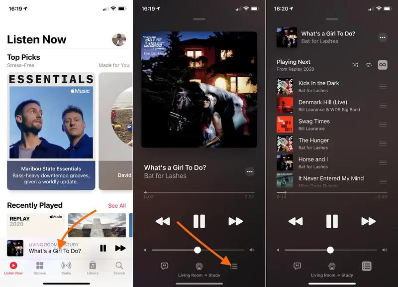 Comment arrêter Apple Music autojouer des chansons supplémentaires: Préférences