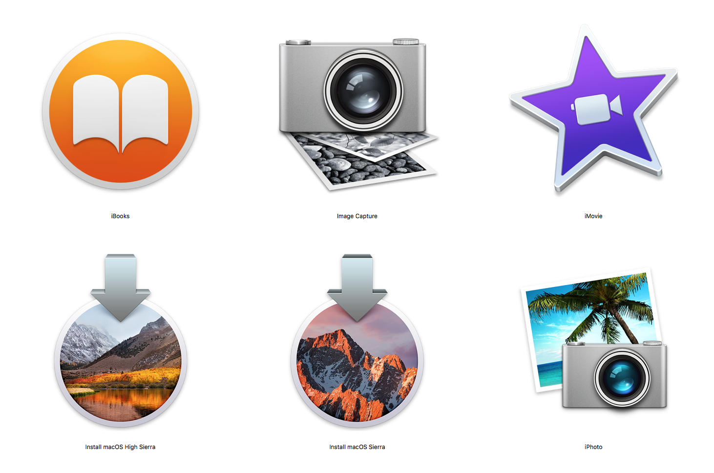 Installer des fichiers pour macOS
