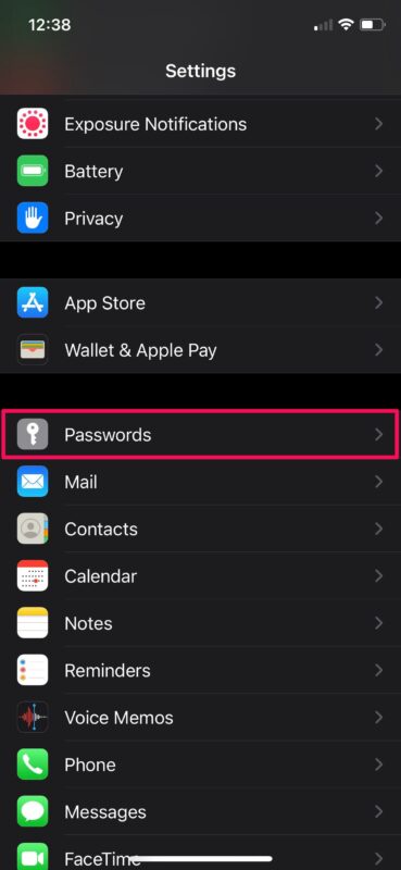 Comment vérifier les recommandations de sécurité des mots de passe sur iPhone et iPad