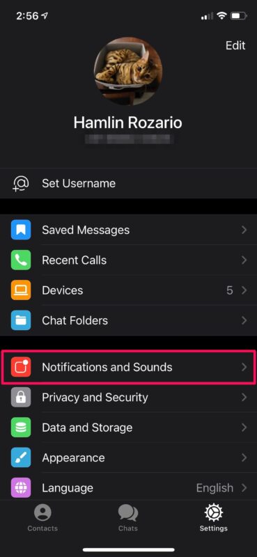 Comment empêcher Telegram d'afficher des aperçus de messages sur iPhone