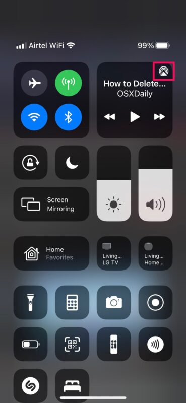 Comment AirPlay YouTube Audio sur HomePod