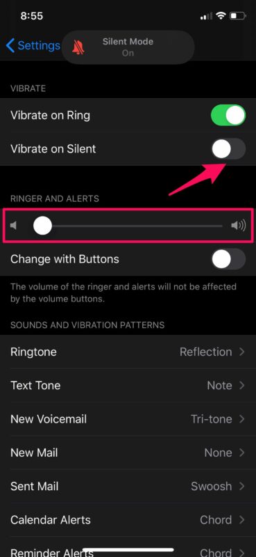 Comment couper le son de l'iPhone et désactiver tous les sons