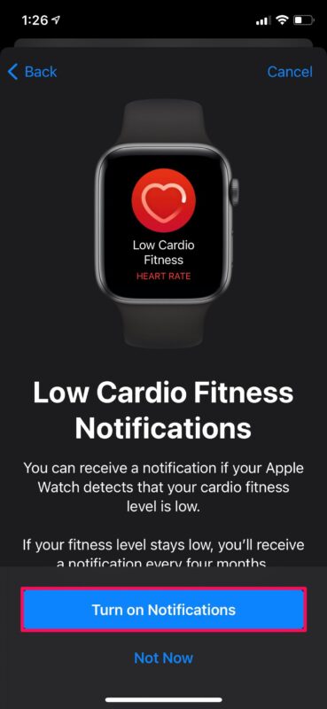Comment configurer les niveaux de fitness cardio sur iPhone et Apple Watch