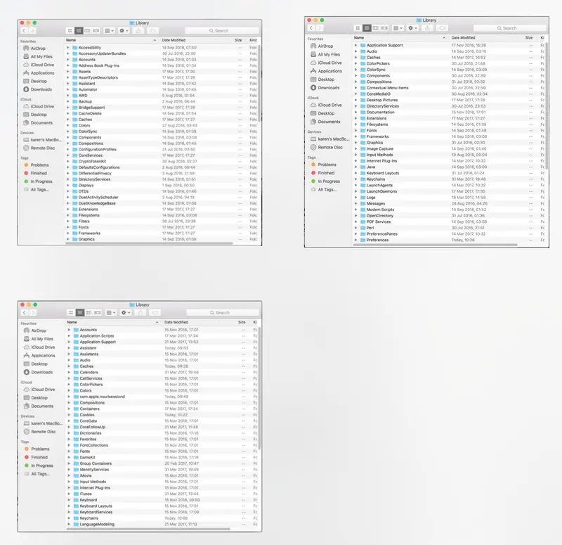 Comment afficher les fichiers cachés sur un Mac: dossier Bibliothèque