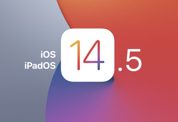 iOS 14.5 et iPadOS 14.5