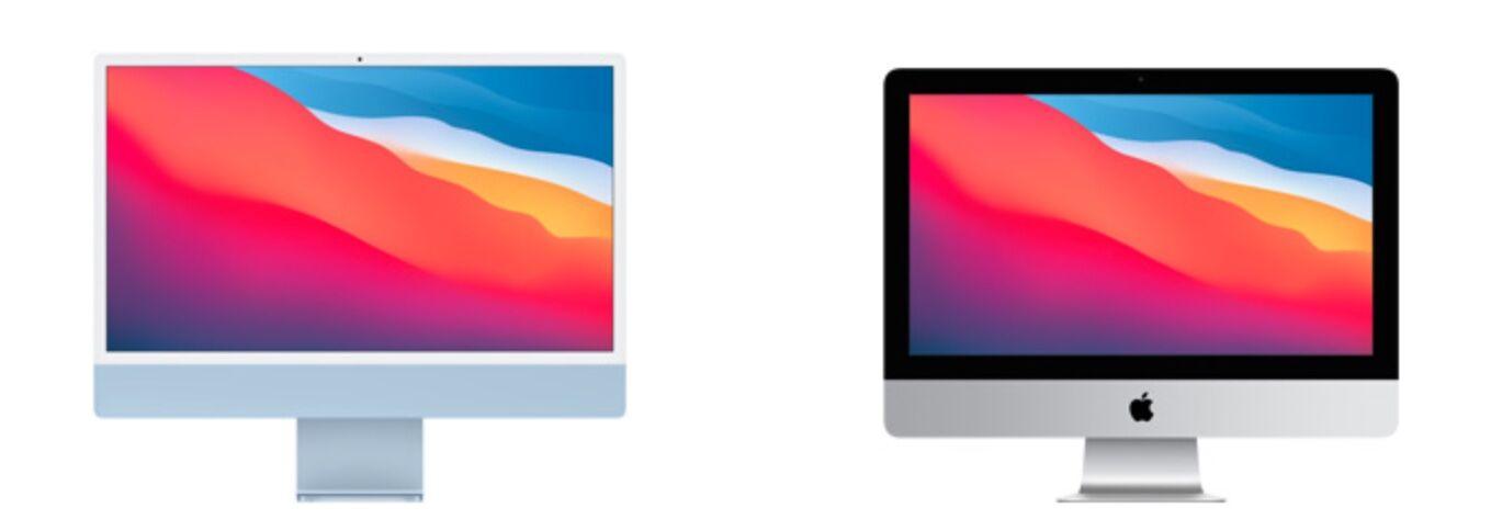 Nouvel iMac vs ancien iMac 