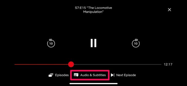 Comment activer / désactiver les sous-titres sur Netflix sur iPhone, iPad, Apple TV