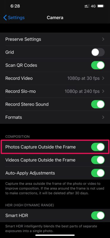 Comment changer le cadre des photos sur iPhone 11 et iPhone 11 Pro