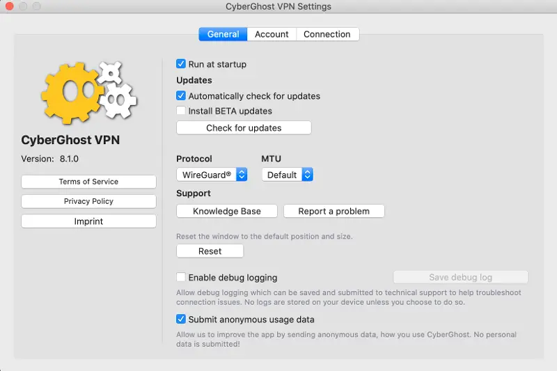 Examen de CyberGhost VPN pour Mac