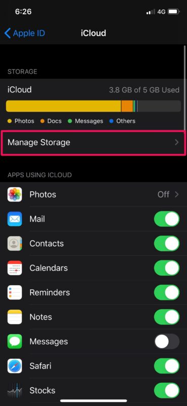 Comment libérer de l'espace de stockage iCloud sur iPhone et iPad