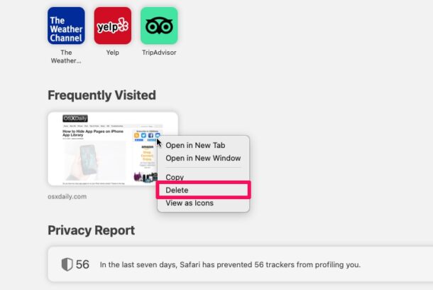 Comment personnaliser la page de démarrage de Safari dans MacOS Big Sur