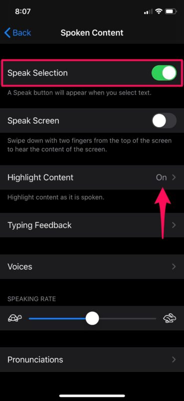 Comment utiliser la sélection vocale sur iPhone et iPad