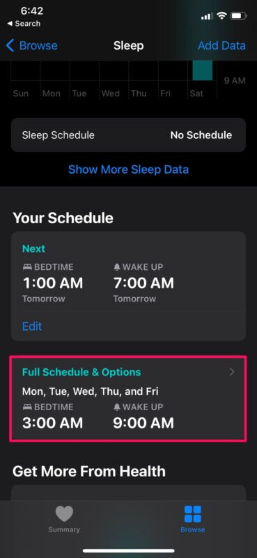 Comment ajuster votre horaire de sommeil sur iPhone et iPad