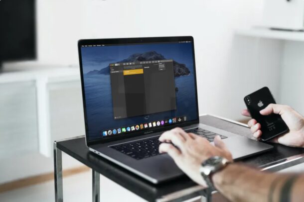 Comment partager des notes depuis Mac