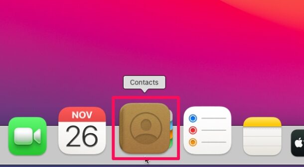 Comment ajouter de nouveaux contacts sur Mac