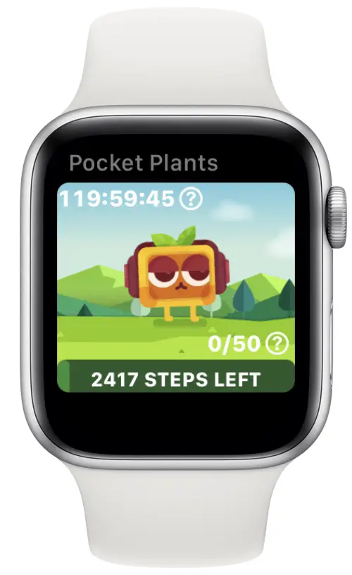 Jeu Pocket Plant pour Apple Watch