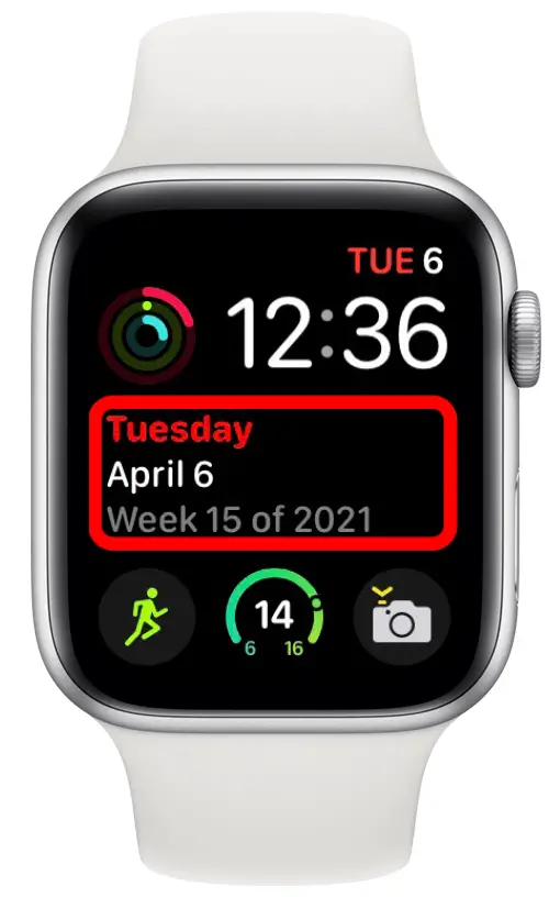 Complication Better Day sur un cadran Apple Watch