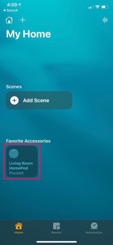 Comment changer l'identifiant Apple du compte HomePod