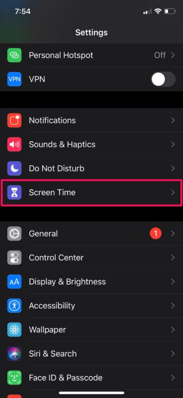 Comment réinitialiser le code de temps d'écran sur iPhone et iPad