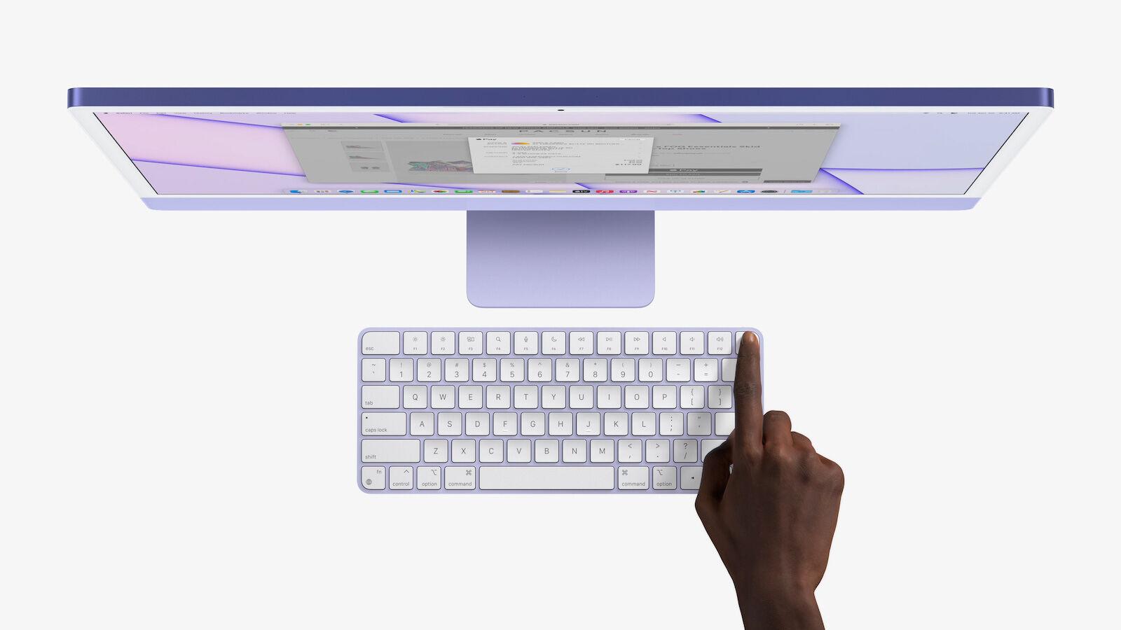 iMac et clavier 