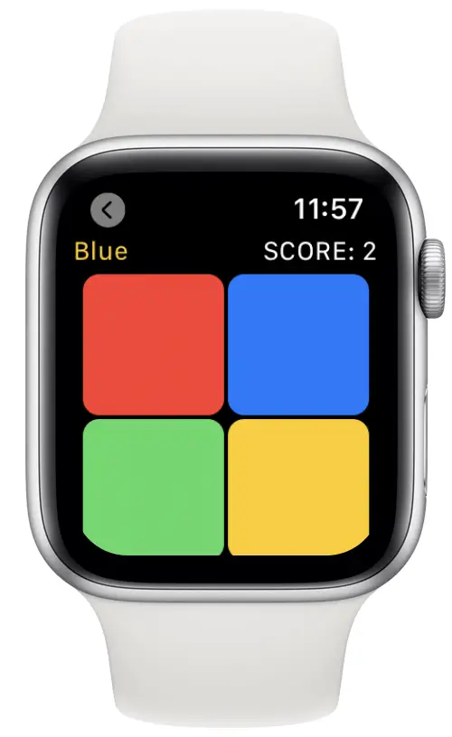 Jeu Color Switch pour Apple Watch