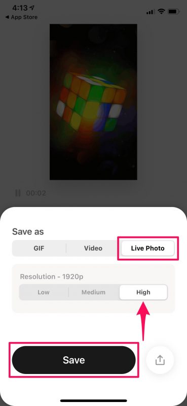 Comment définir un GIF comme fond d'écran sur iPhone et iPad