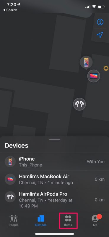 Comment utiliser la recherche de précision pour localiser les AirTags à l'aide de l'iPhone