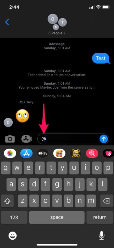 Comment utiliser les mentions dans les messages pour iPhone et iPad